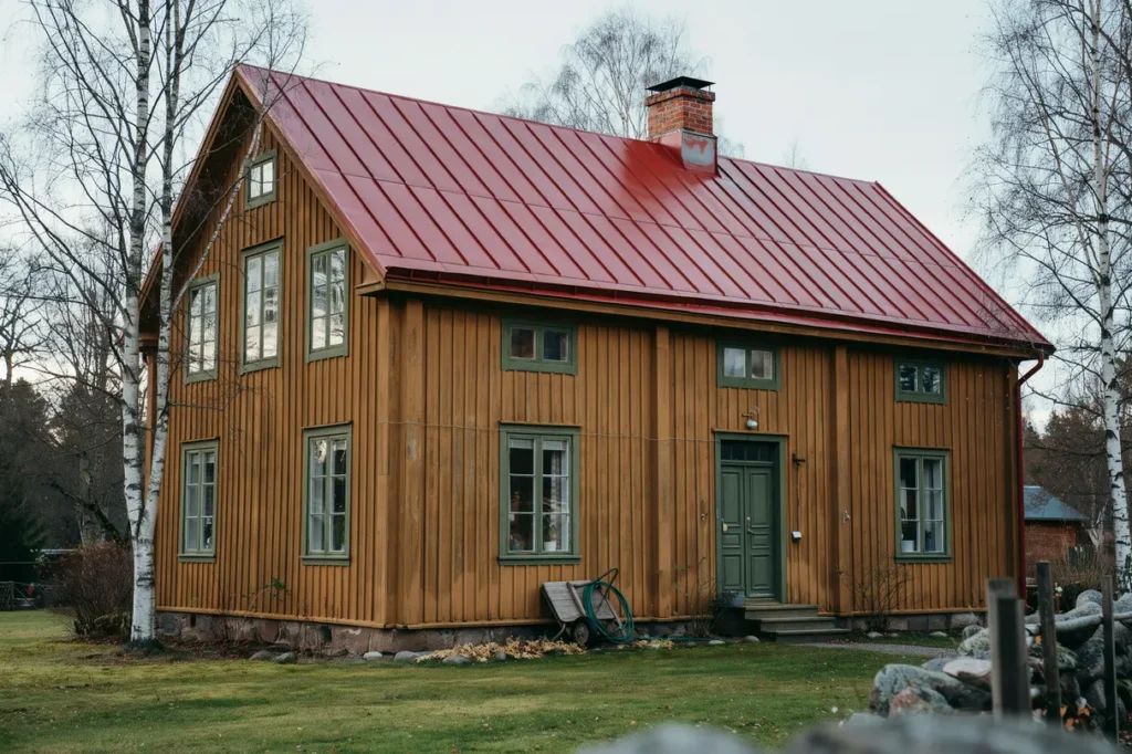 ge pl ttaket i unnaryd nytt liv s f r du en h llbar m lning som skyddar huset l ngre